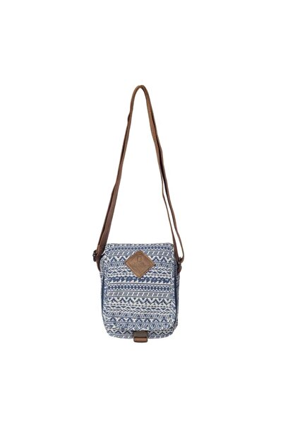 çantavizyon Унісекс темно-синя сумка з хрестоподібним ременем