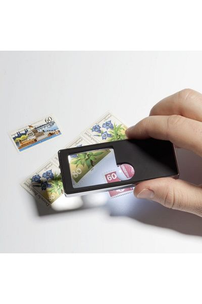 Leuchtturm Pocket Magnifier with LED Light