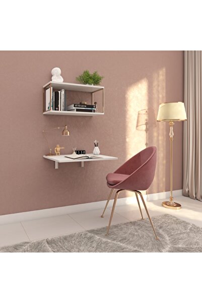 EFLA MOBİLYA Efla Duvara Monte Masa Yemek-çalışma Masası