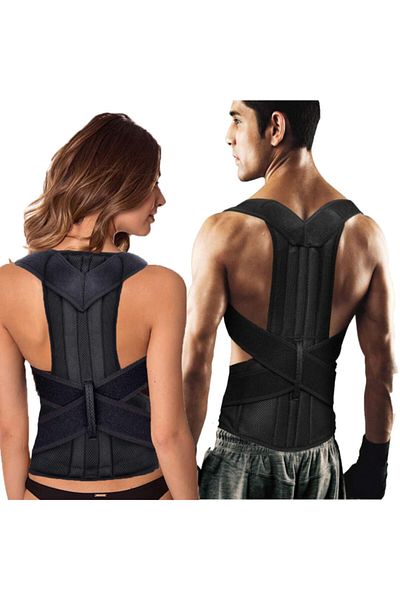 Ankaflex Γυναικείες άντρες Ζευγάρι Underwire Όρθια Στάση Κορσέ Κύφωση Σκολίωση Θεραπεία Μέσης Πλάτης Κορσές ώμου