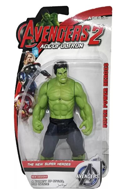 AVENGERS Hulk Işıklı Haraketli Hulk Figür Oyuncak 15cm
