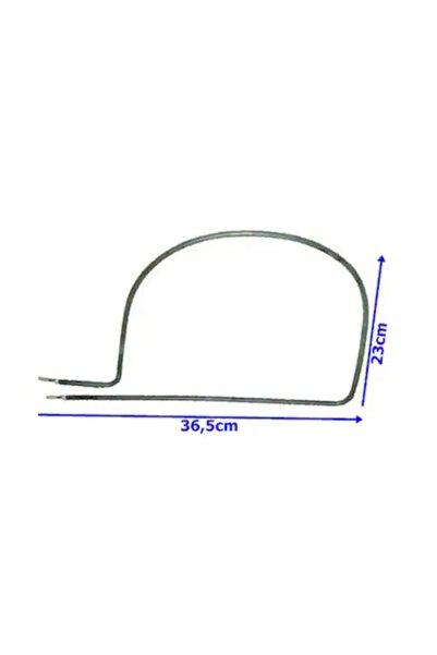 BALÇIK Kare Mini Midi Fırın Rezistansı Mide Tipi 650 Watt 6.5 Mm