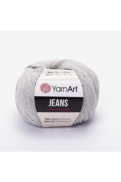 Yarnart Jeans Amigurumi Knitting Thread Gray 49