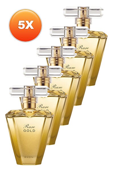 AVON Rare Gold Kadın Parfüm Edp 50 ml 5'li Set 5050000101790