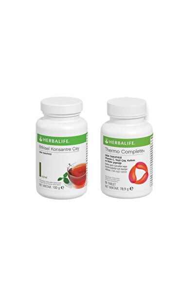 Herbalife Kampanyalı Bölgesel Incelme Set-2 Mezura Hediyeli (100gr Çay- Therm...