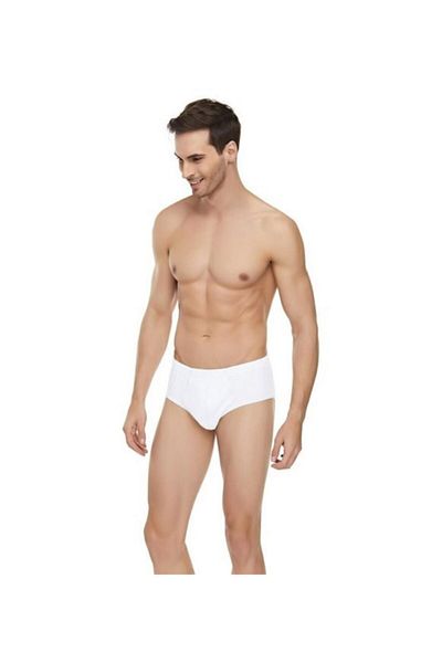 Berrak Men's White Slips 6-pack