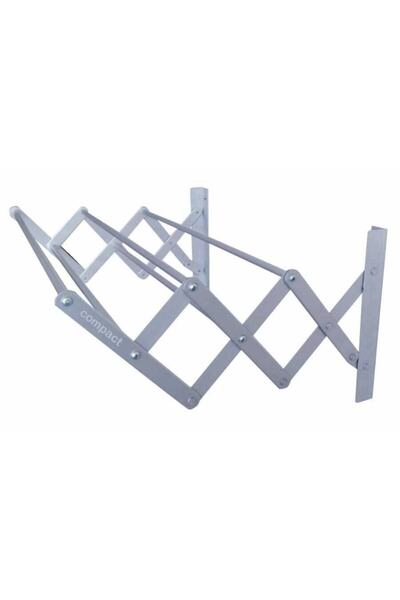 COMPACT Paslanmaz Alüminyum Çamaşır Kurutma Askısı 2,5 Metre Askı Alanı 50 Cm...