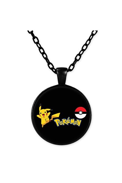 astak Pokemon Black Chain Necklace Bll1708