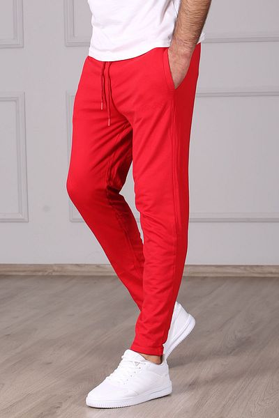 Madmext Einfacher roter Basic-Trainingsanzug 2925