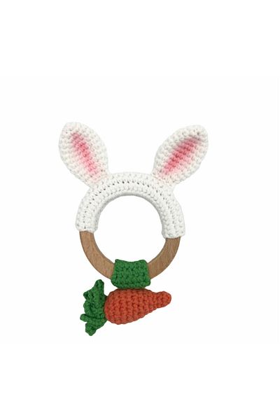 Özene Bezene Amigurumi Rabbit Organic Teether