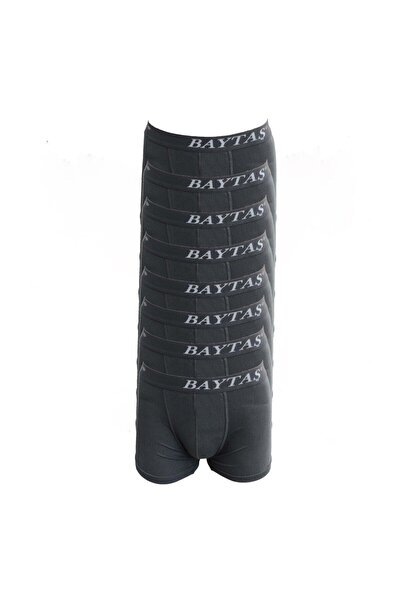 Baytas Boxer lycra negru 8 bucăți pentru bărbați
