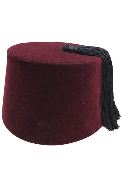 beyzade kostüm Men's Burgundy Capital Fez