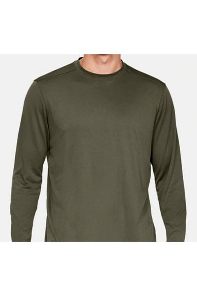 Donatım Men's Khaki Microfiber Thermal Undershirt Long Sleeve Underwear
