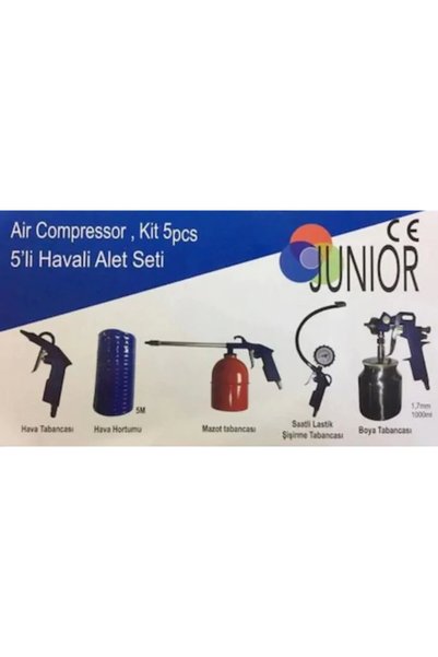 5'li Hava Kompresör Seti