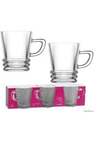 LAV Elegan Kulplu B. Bardak 3'lü.