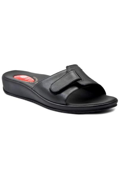 Ceyo Papuci speciali pentru femei, negri, extra gel, confortabili