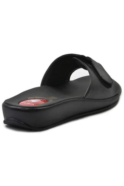 Ceyo Papuci speciali pentru femei, negri, extra gel, confortabili
