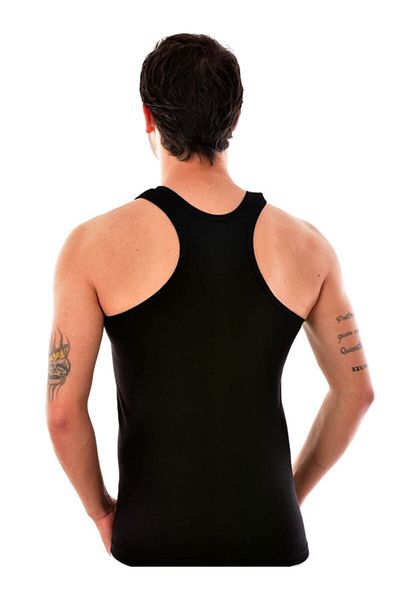 Tutku Ανδρικό εσώρουχο Black Rib Rambo