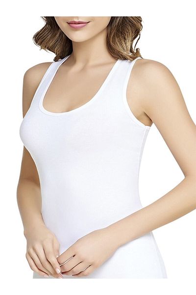Tutku Set de 6 maiouri sport din elastan pentru femei