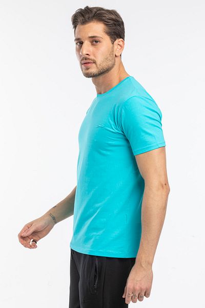 Slazenger Sannı Men's T-shirt Turquoise / Green St11te122