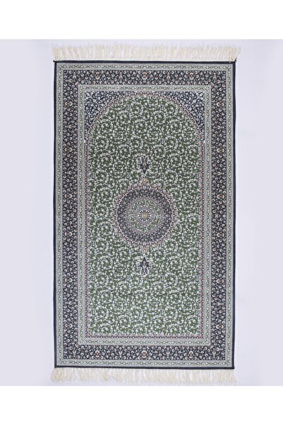 Çağrı سجادة صلاة حريرية موديل جرين سلطان