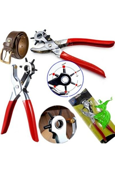 Greathings Piercing Leather Belt - Staple Pants Pliers Tool