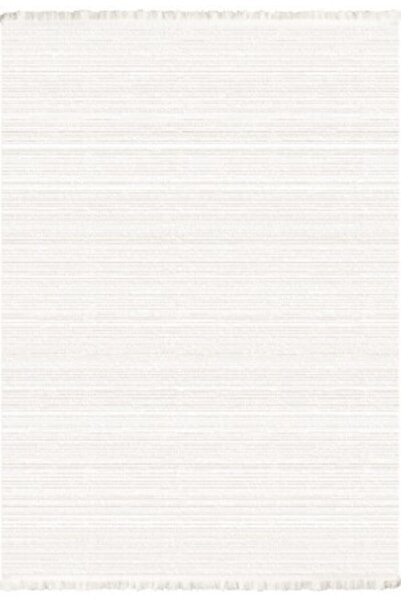 İpek Halı Sardes  Bej 160*235 Saçaklı Halı  6113