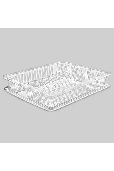 5DM Super Luxury Dish Basket Plate Holder Transparent