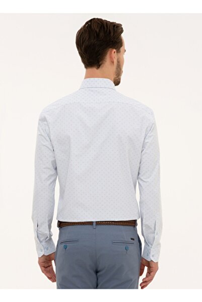 Pierre Cardin Світло-блакитний Regular Fit Сорочка