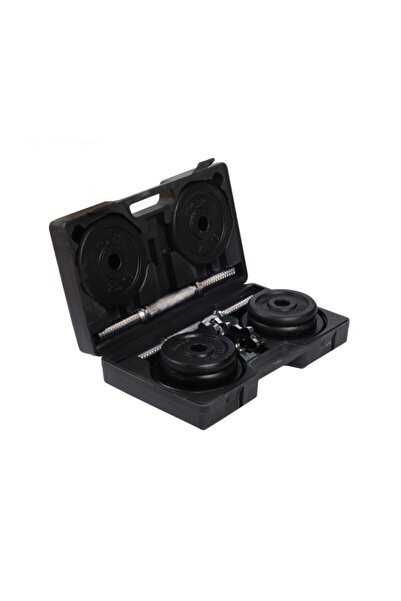 BUSSO Sds-15 Kg Çantalı Siyah Döküm Ağırlık Set