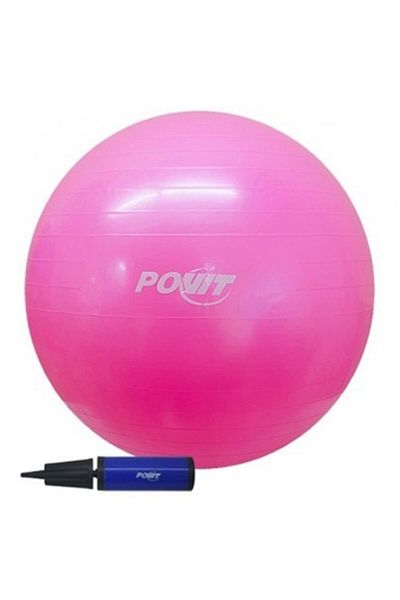 Povit 65 Cm Anti-burst Pink Pilates Ball Lks004