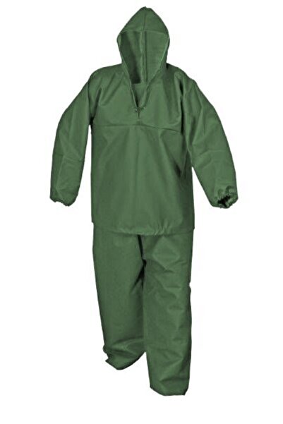 Titi Green Fisherman Raincoat Suit XL