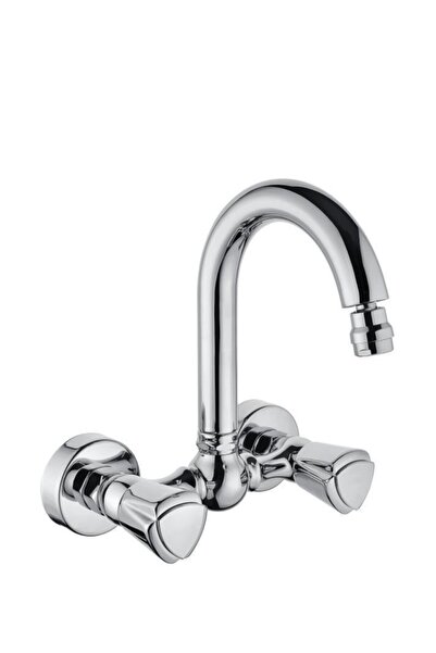 Vilas Akdeniz 360°new Duvardan Döner Borulu Mutfak Bataryası