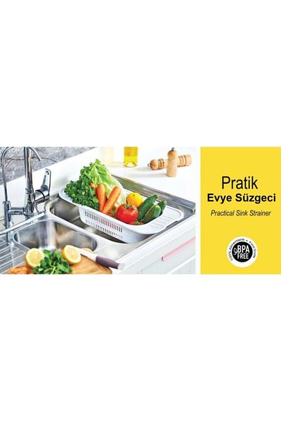 5DM Sink - Sink Strainer Dish-Vegetable Drying Rack