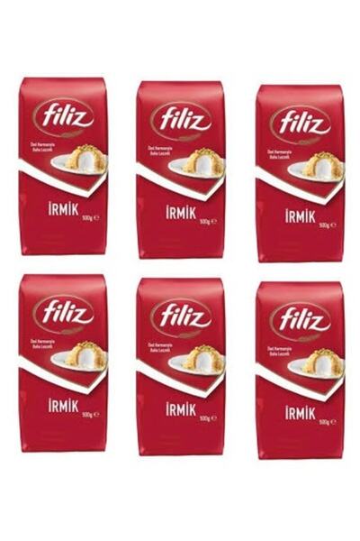 FİLİZ Irmik 500 Gr X 6 Adet