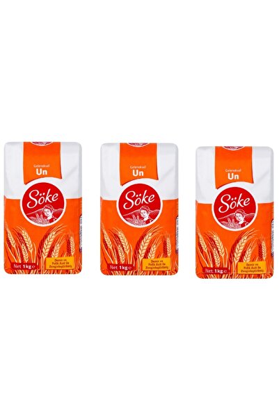 Söke Un 1 Kg X 3 Adet