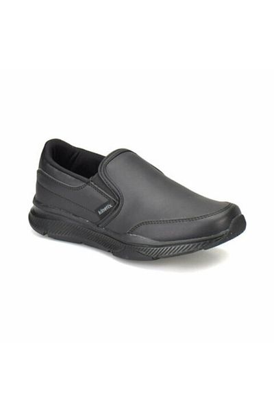 Kinetix WESTA PU Black Men's Walking Shoes100275529