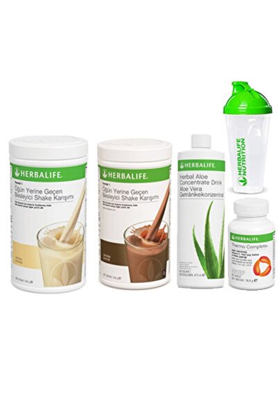 Herbalife Formül 1 Öğün Yerine Geçen Vanilya+çikolata+herbal Aloevera+thermoc...