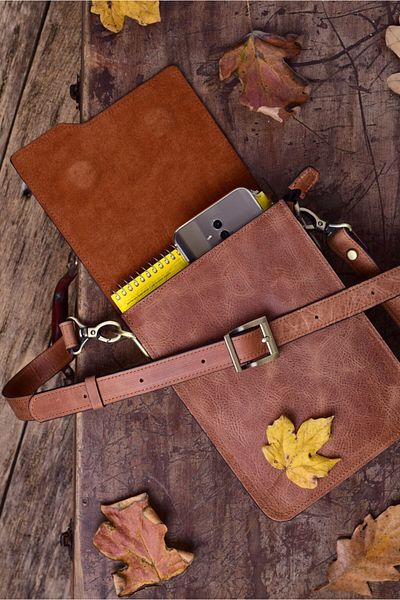 Conceria Pelle Legendary Unisex Genuine Leather Messenger Bag