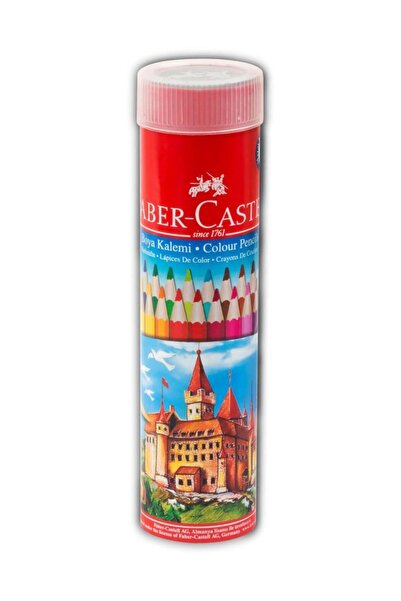 Faber Castell 24 Colors Dry Paint in Metal Tube