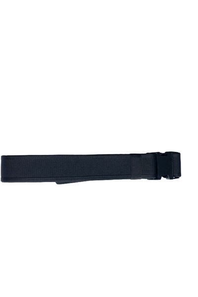 Donatım Unisex Black Plain Unbreakable Buckle Military Belt