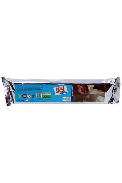 Hobialem Ceramic, Clay Dough, 1000 gr, White Color, Modeling Mud, Clay