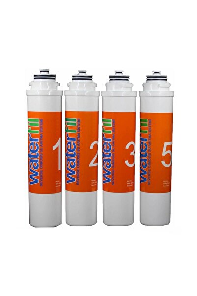 E-water Aydemirler Waterlife Uyumlu 4 Lü Filtre Seti - Takçevir 4 Lü Su Arıtm...