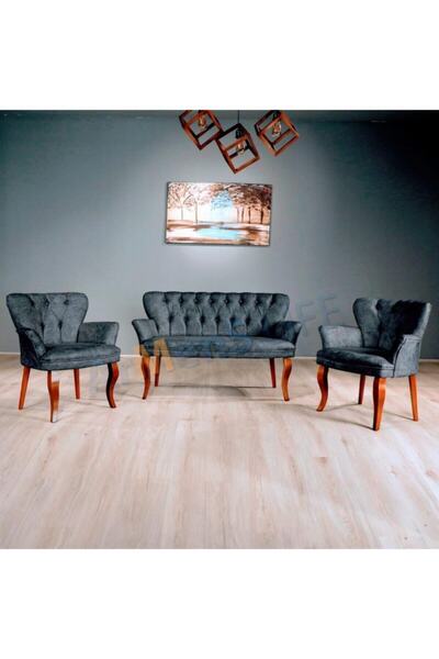 Kaseria Kurumsal Kaseria Kollu Çay Seti Koltuk Takımı 2+1+1 Ksry214