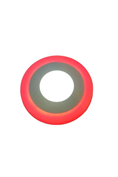 Genel Markalar 6 Watt Beyaz Kırmızı Çift Renkli Led Panel Armatür