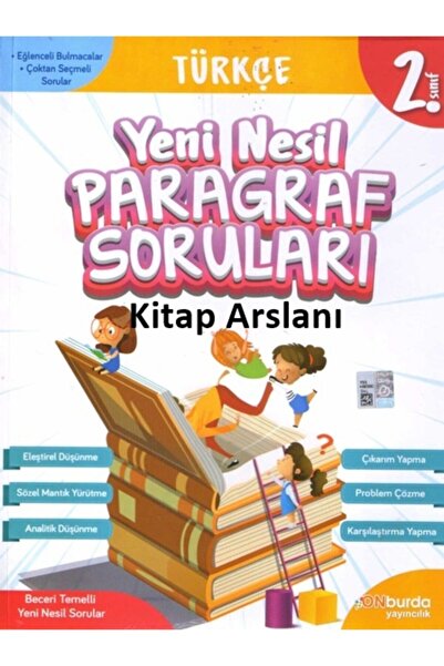 Onburda Yayınları 2.sınıf Türkçe Yeni Nesil Paragraf Soruları-onburda Yayıncılık