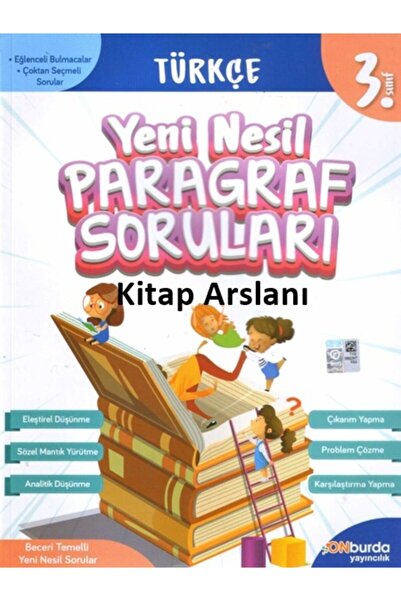 Onburda Yayınları 3.sınıf Türkçe Yeni Nesil Paragraf Soruları-onburda Yayıncılık