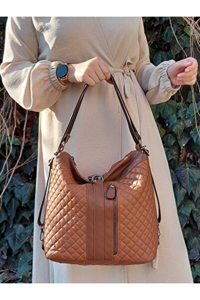 HBS Tan Color Shoulder Bag