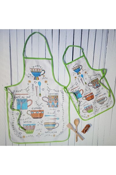 My Sweet Baby Anne Çocuk Mutfak Önlüğü, Su Geçirmez Anne Kız Mutfak Önlük