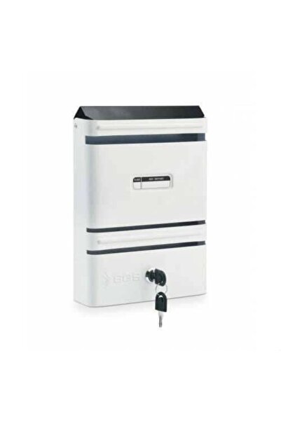 BBA HOME Sgs 333 Metal Kaliteli Yerli Üretim Beyaz Posta Kutusu Kargo Bedava